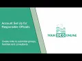 Your DEQ Online Responsible Account Set Up