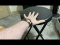 Lavish Home 18 Inch Folding Bar Heavy Duty Padded Portable Stool Review