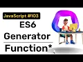 Generator Functions JavaScript Hindi Coding Scenes