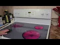 Replacing Radiant Burner Surface Element on Glass Top Electric Range Frigidaire Tappan Kenmore