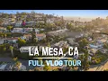 La Mesa California FULL Neighborhood VLOG Tour Best San Diego Communities