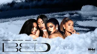 nicki minaj ariana grande rihanna ciara bed mashup 