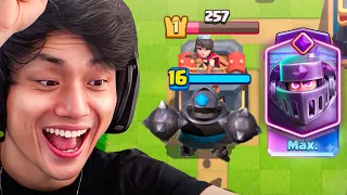 TROLLANDO na ARENA 2 com MEGA CAVALEIRO LEVEL MÁXIMO!! CLASH ROYALE