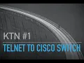 ENG Telnet to cisco switch using Python KTN