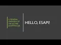 Intro to ESAPI 2023 Edition