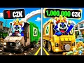 0 05 vs 44 000 Garbage Collector Challenge in Brookhaven RP