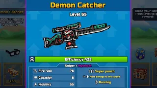 DEMON CATCHER damage test PixelGun3D