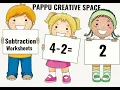 Creative Subtraction Worksheets for toddlers