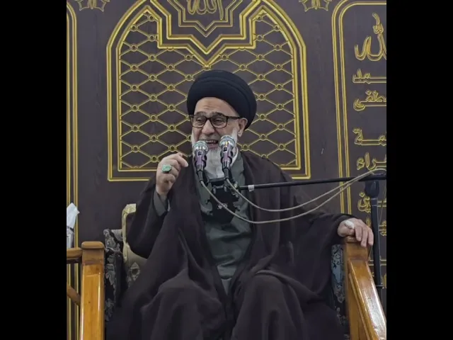 ⁣قوله تعالى [ان الذين يبايعونك انما يبايعون الله يد الله فوق ايديهم ]-سيد حامد السبتي