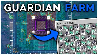 The EASIEST Guardian Farm in Minecraft Java 1 21 Tutorial