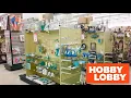 HOBBY LOBBY BEACH HOUSE DECOR COASTAL TROPICAL HOME DECOR SHOP WITH ME SHOPPING STORE WALK THROUGH