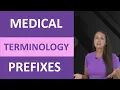 Medical Terminology Prefixes for Nursing Medical Terms