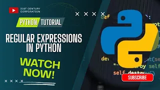 Regular Expressions in Python Full Tutorial for Beginners