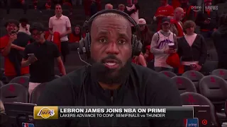 Bring Thunder to here - LeBron joins Blake Dirk Steve Nash after Lakers eliminated Rockets in 6