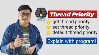 What is thread priority in Java Thread priority in java hindi