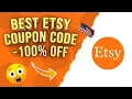 Etsy Promo Code Etsy Discount Codes - Check OUT This ETSY Discount Code