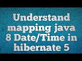 Mapping java-8 in hibernate example