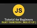 javascript tutorial part thirteen mix it up image gallery