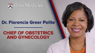 Meet Dr Florencia Greer Polite Chief of General Obsetrics and Gynecology