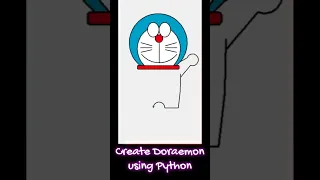 Draw Doraemon using Python Turtle Project Guru
