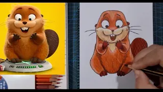 como dibujar al tierno hoppers how to draw the cute hoppers