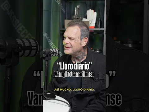 Vampiro Canadiense se considera una persona muy sentimental. ✨ ¿Lo imaginabas así? #ContenidoExtra