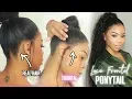 DO S DONT S of a Frontal Ponytail LACE FRONTAL PONYTAIL BEGINNERS Ms Coco Hair