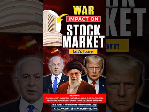 War impact on Indian stock market | War impact on crude oil | Aryaamoney