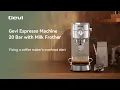 Step-by-Step Guide to Fix the OverHeat alert on the Gevi 20-Bar ECMG0 Espresso Machine