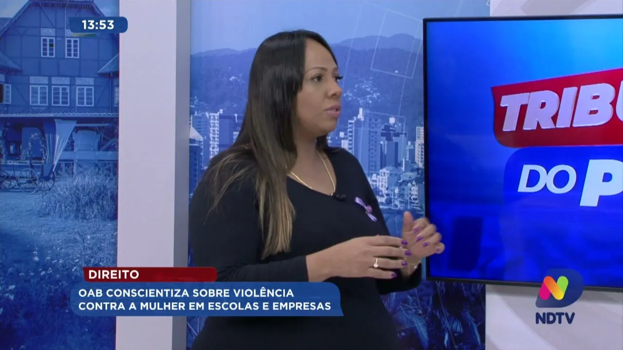 Direito: OAB conscientiza sobre violência contra a mulher em escolas e empresas