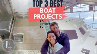 Our TOP 3 Boat Projects to Return to in 2025 – S03 E41| Building Wilda