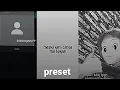 PRESET AM \