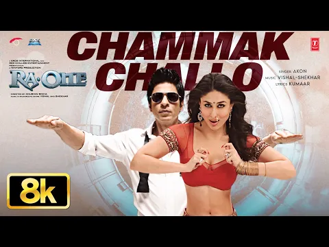 Video Thumbnail: Ra One: Chammak Challo 8K Video Song | Shah Rukh Khan | Kareena Kapoor Khan | Vishal-Sheykhar | Akon