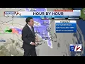 WPRI Weather Forecast 26 Dry Tonight Light Snow Tuesday Evening
