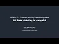Big Data Data Modeling in MongoDB