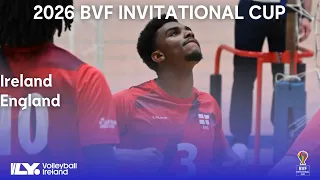 Ireland vs England Men s 2026 BVF Invitational Cup