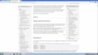001 WordPress Coding Standards Overview
