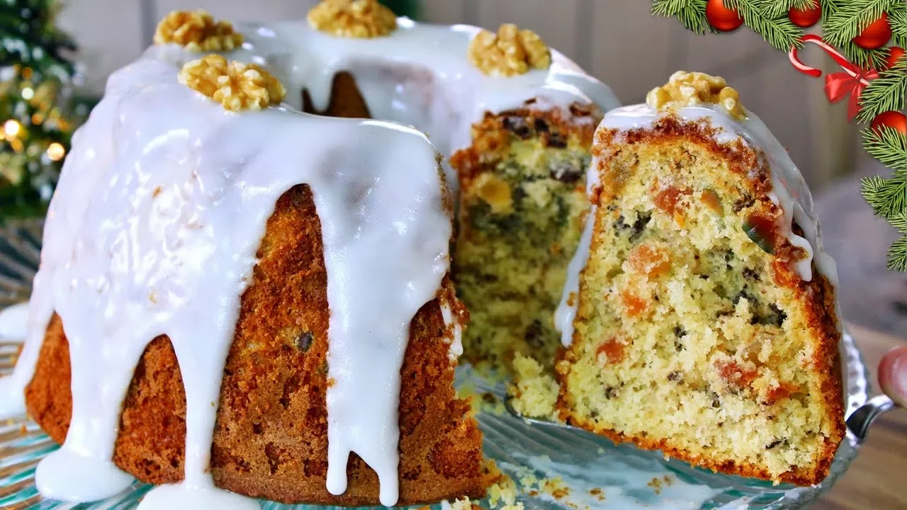 BOLO DE FRUTAS E LICOR receita de Natal e de todo o Ano. 
