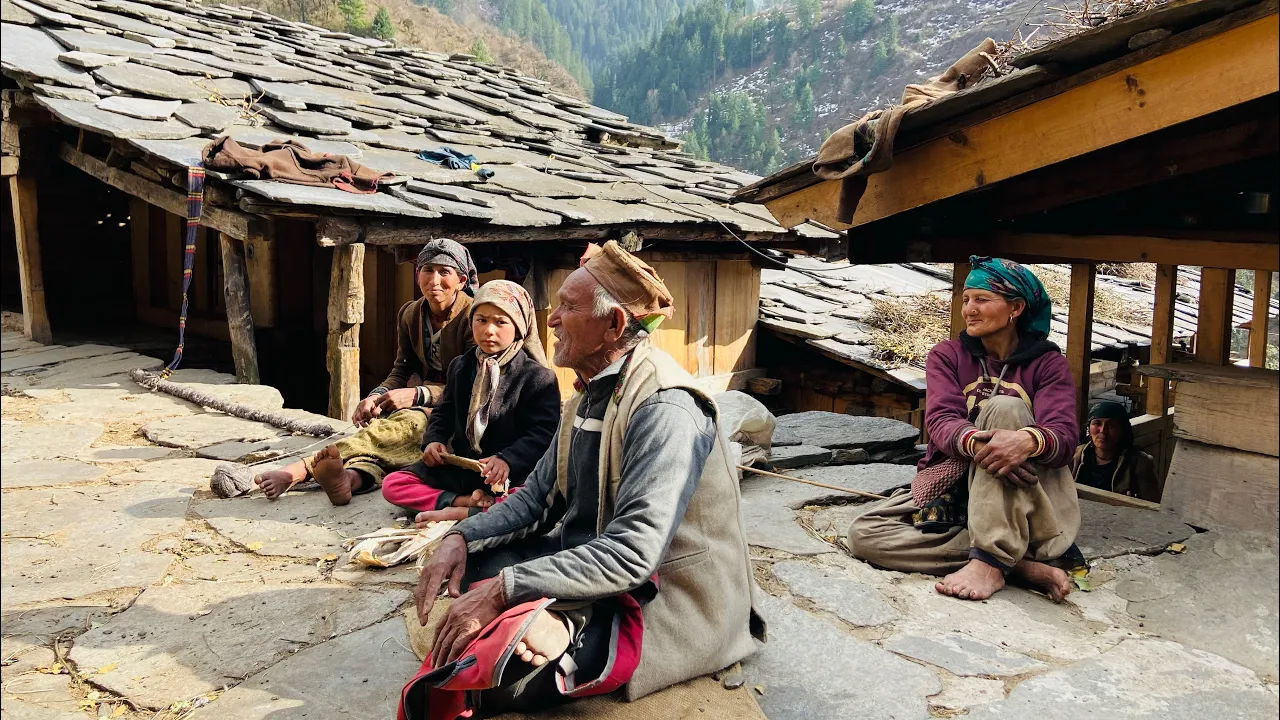 Living in the remote Himalayas | Village Life in Uttarakhand| Uttarakhand Trip| The Young Monk