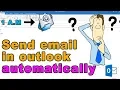 how to schedule email in outlook - send email automatically