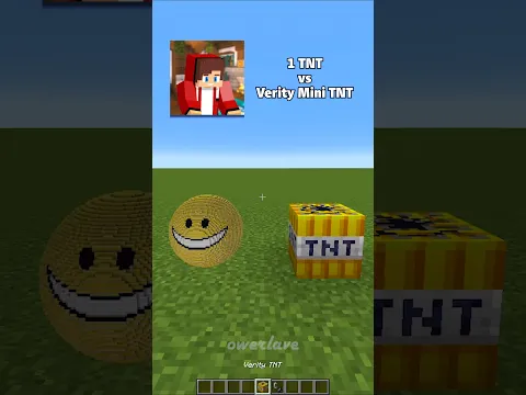 Verity Mini TNT! #minecraft
