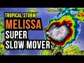 Lagu Melissa wordt sterker en beweegt superlangzaam...