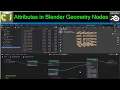 Attributes in Geometry Nodes in Blender