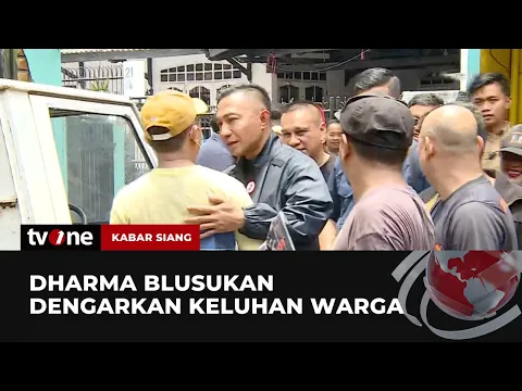 Dharma Pongrekun Meninjau Pelaku UMKM di Johar Baru