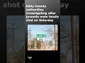 Eddy County authorities investigating fatal shooting of juvenile in Loving on Saturday