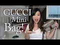 What Fits Inside My Gucci Ophidia GG Supreme Mini Bag Plus Mod Shots Life Announcement WFI