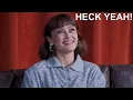 Ella Purnell being extremely animated and expressive again