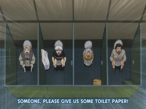 Download MP3 Funny Toilet Paper Scene | Gintama Funny Moments
