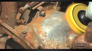 Polycarbide disc for paint removal. 