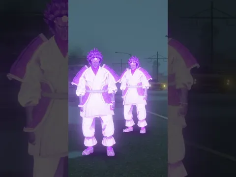 SASUKE SUSANOO DI GTA 5 #shorts